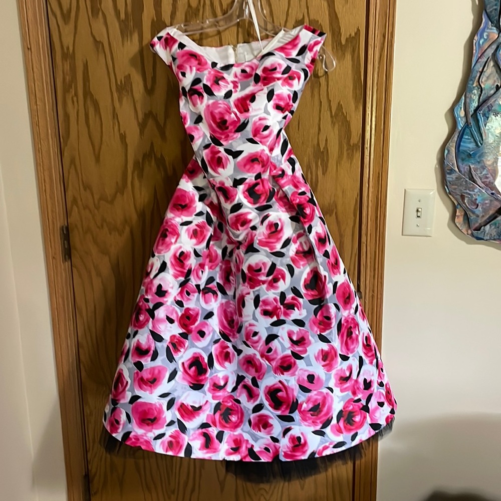 Kate Spade Roses party or special occasion dress sz2